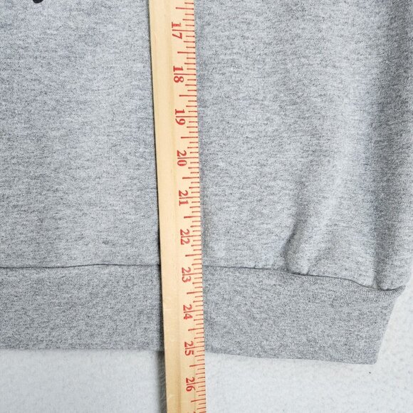 Keith Haring Sweater Mens Extra Large Gray Hoodie Holding Heart Streetwear Art - Picture 5 of 9